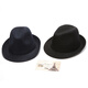 Specht alter Mann Hut Männer Frühlings- und Herbst-Top-Hut-Kleidung Hut mittleren Alters Gentleman Hut alter Mann Hut Sommer Dünner Jazz Hut Navy Frühling und Sommerstil 58 cm