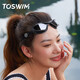 TOSWIM Tuosheng large-frame swimming goggles for men and women, universal integrated nose bridge waterproof and anti-fog high-definition swimming goggles Night Phantom