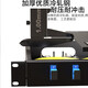 海奈 FCSCSTLC12口24口纤终端盒1U机架式单模多模满配12芯熔接配线光缆盒电信级加厚含尾纤 LC48芯单模满配含尾纤法兰1U机架式