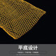 Yuyuyu simple 18-strand nylon thread fish bag, portable fish net bag, flat bottom fish net bag, fishing gear, 18-strand nylon thread fish bag 80 cm