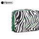 LeSportsac new artistic niche clutch cosmetic bag fashion bag women's bag gift for girls artistic zebra pattern
