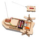 Handmade science and technology small production science inventor children's educational toys primary school students physics experiment material model remote control paddle steamer
