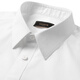 YOUNGOR long-sleeved shirt men's no-iron shirt cotton fabric comfortable breathable anti-wrinkle easy care shirt VLTP129811BFY white 42
