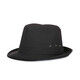 Changyin summer summer hat for middle-aged and elderly men's hat top hat sun hat linen jazz hat spring and autumn linen dark gray medium size 58 cm