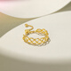 Saturday Fortune (ZLF) 18k gold ring women's dream catcher gold tail ring live girlfriend ring
