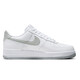 Nike NIKE cushioning sneakers men's Air Force 1 AIR FORCE 1 sneakers FJ4146-100 white gray 41