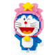 BALODY building blocks twelve zodiac signs Doraemon building blocks small particles assembled toys puzzle boys and girls building creative ornaments 16230 Virgo 1047 particles