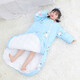 Linglingzhu pure cotton children's sleeping bag anti-kicking quilt artifact 5-10 years old 3-6 years old 1-3 years old older baby spring, autumn and winter pure cotton car 100cm (1-3 years old) thickened in autumn and winter
