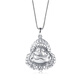 Pt.Charm new Pt950 platinum flame Buddha pendant, same style for men and women, platinum pendant, peace pendant, Maitreya Buddha pendant. If it is not in stock, it can be customized. Take 10g as an example.