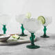 Libbey cactus-shaped margarita cocktail glass 473ml glass stemware lead-free and durable 4-piece set