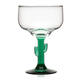Libbey cactus-shaped margarita cocktail glass 473ml glass stemware lead-free and durable 4-piece set