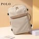POLO backpack women's travel bag box-type large-capacity backpack 17.3-inch computer bag business trip luggage bag can be boarded