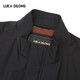 Luca Dillon Casual and Versatile Autumn and Winter New Outdoor Stand Collar Lightweight Men's Jacket Black L 50
