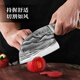 赊刀人厨房刀具菜刀 不锈钢锋利高山古法锻造锻打刀厨师切肉圆头切片刀