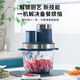 Meat grinder, garlic pounder, food-grade household electric meat grinder, fully automatic mixer, multi-function grinder, food-grade grinder
