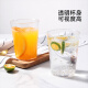 Meliya disposable cup aviation cup 300ml*36 thickened space plastic water cup tea cup beverage cup for food
