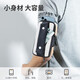 L&M running mobile phone arm bag for men and women, sports armband, cycling, outdoor sports equipment, light and large capacity arm wrist bag, classic black