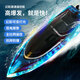 Hongxunjie Large Symphony High-speed Remote Control Boat Children's Water Toy Dual Motor Waterproof Electric Remote Control Boat 41cm Transparent Yellow