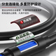 Nokoxin telecommunications grade GYXTW outdoor single-mode 2-core 4-core SC/LC/FC connector armored finished optical fiber cable wind power field waterproof fiber jumper overhead without welding Single-mode 2-core outdoor armored optical cable (LC-LC) 500 meters
