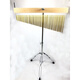 Jingyun percussion instrument/Orff teaching aid/36-tone wind chime/band accompaniment sound tree/with stand sound beam 36-tone gold with electroplated stand