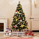 Abaoli Christmas Tree Set Christmas Decorations Shopping Mall Shop Hotel Home Christmas Scene 1.8 Meter Luxury Encryption