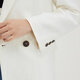 Broad Lapel Blazer Women's Casual Simple Top DDQ4XD5271 W10 White S