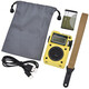 
Hanrongda HRD-701 upgraded version portable pocket full-band DSP chip digital display radio micro Bluetooth plug-in audio with lanyard plug-in old man radio Khaki 701 upgraded version + battery + 32G memory card with songs