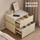 林氏家居床头柜奶油风小型床边简约柜子卧室新款