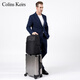 Colins Keirs Rucksack Herren Rucksack große Kapazität Wasserresistente Business Computer Bag Travel Business Pendler Rucksack College Schultasche Schwarz schwarz