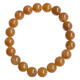 Xuecong Natural Hetian Jade Pulsera azúcar Material blanco Xinjiang Jade Material mixto Jadio Jade 8 mm Pulsera redonda No. 698 Diámetro 8 mm Peso 17.84 Gramos