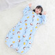 Linglingzhu pure cotton children's sleeping bag anti-kicking quilt artifact 5-10 years old 3-6 years old 1-3 years old older baby spring, autumn and winter pure cotton car 100cm (1-3 years old) thickened in autumn and winter