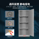 Baishengniu Stainless Steel Industrial Explosion-proof Cabinet Chemical Safety Reagent Cabinet Fireproof Box Acid-Alkali Cabinet Hazardous Chemical Storage 45 Gallon-Stainless Steel 304