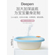 Chuangjingyi selects 3-pack of children's butt-wash basins. Newborn baby washbasins. Newborn children's supplies for washing buttocks. PP household baby (Yunduo) 2-packs - Sakura powder + Matcha green.