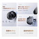 Hongmeng Smart Puffin Kamera 8 Millionen Überwachung Home Indoor Security Mobile Handy aus der Ferne kann 360 Grad ohne tote Winkel mit Nachtsicht Panorama-Baby-Gimbal-Pflege 3S4K [eingebauter Dual-Core 64g] Panoramafarben kommunizieren