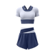 DUTRIEUX 瑜伽服女运动跑步套装夏季训练健身服晨跑服短裤速干透气T恤短裤 瑜伽服套装短袖+短裤 M【建议90-115斤】