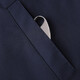 Hongdu summer clothing middle-aged men's jacket for work formal wear without lining business professional wool jacket men's hidden blue JT6093-1 S (165/84A)