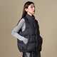 Tambor Down Jacket Vest Women's Stand Collar Loose Short Style Down Vest Jacket TD336006 Black 180