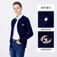 Navigare Italian small sailing women's sweater spring and autumn round neck cardigan sweater jacket 2334092061 Navy M