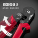 Delixi terminal block crimping pliers tube type needle type cold crimping pliers wire clamp crimping pliers electrician special wire nose HSC8 6-4A (range 0.25-10mm)