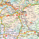 
Chongqing map 2025 administrative transportation tourist attractions 1068*749 mm