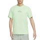 
Nike short-sleeved men's clothing 2025 summer new comfortable fast drying breathable fitness training sportswear round neck casual T-shirt HF6169-376 light green 2XL