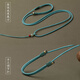 Ningxinge pendant rope red rope Hetian jade cinnabar peace buckle jade pendant braided necklace rope jade pendant gold pendant rope autumn fragrant green