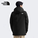The North Face北面羽绒服男户外防水保暖鹅绒4U81 宇宙黑/4H0 L
