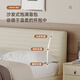 
Aisu Creamy Wind Suspended Bed Master Bed Side-to-Equipped Large Bed Modern Simple Minimalist Ultra-Thin Bedside Sensing Light Hanging Bed W677 W677 Single Bed + Changmian Type 2 150*200