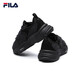 FILA running shoes dad shoes men's running shoes MARS Mars second generation couple retro sports shoes casual shoes black-BK-F12M141116F 42