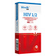 Wondfo Papier de test du SIDA Papier de test du VIH Test sanguin des MST Test sanguin de dépistage de la période de fenêtre de non-quatrième génération 4 boîtes de valeur Pack test de sang et de salive Test sanguin du SIDA * 1 + test de salive * 1