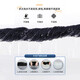 Pull back casual pants men's summer pants men's ice silk pants men's all-match leggings loose sports quick-drying pants black XL