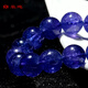 Haoying Natural Tanzanite Bracelet Women's Collection Ocean Heart Tanzanite Purple Sapphire Crystal Bracelet Palace Grade Tanzanite 7mm Bracelet