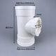 Customized PVC inspection port 110 drainage riser maintenance 75 tee with cover direct 50 sewer pipe observation port 160 110 national standard