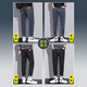 Xiao Xueling black straight jeans men's summer fashion brand boys nine-point cone American retro casual pants men 6621 black 29